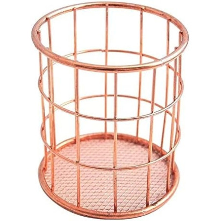 Porta Talher Aco Rose Gold