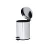 Lixeira Inox Com Pedal 5 Lts