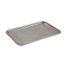 Bandeja Aço Inox Retangular 27X21 CM