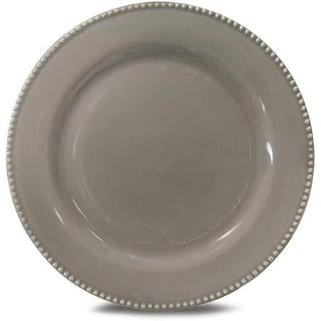 Prato Raso Perla Cinza Corona 27CM