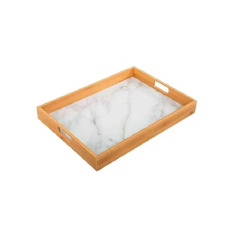 Bandeja De Bambu 34.6X24.7 CM