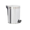 Lixeira Inox C/ Pedal 07 Lts 20X25 Alt.
