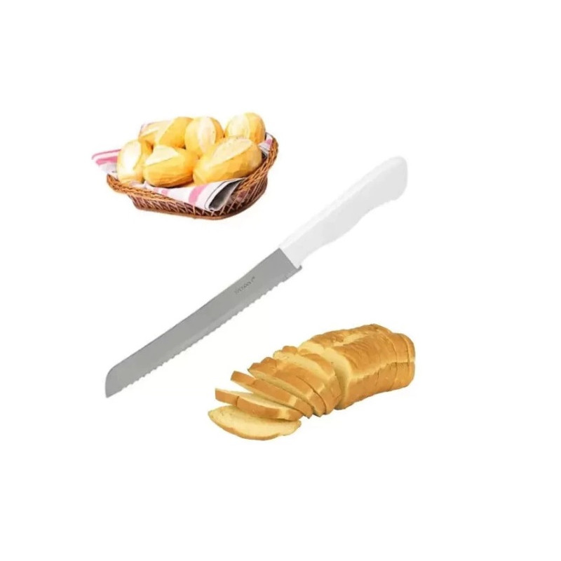 Faca Para Pao 8" Cook Cabo Branco