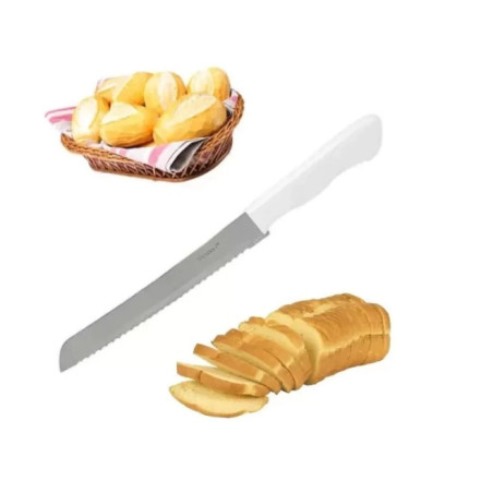 Faca Para Pao 8" Cook Cabo Branco