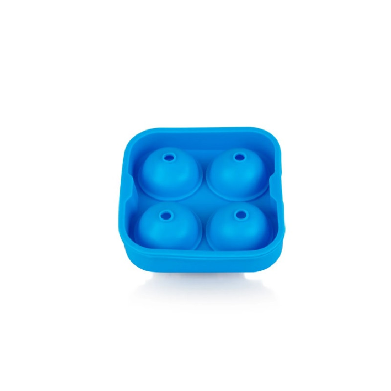 Forma de Gelo em Silicone Esférica 04 Cavidades