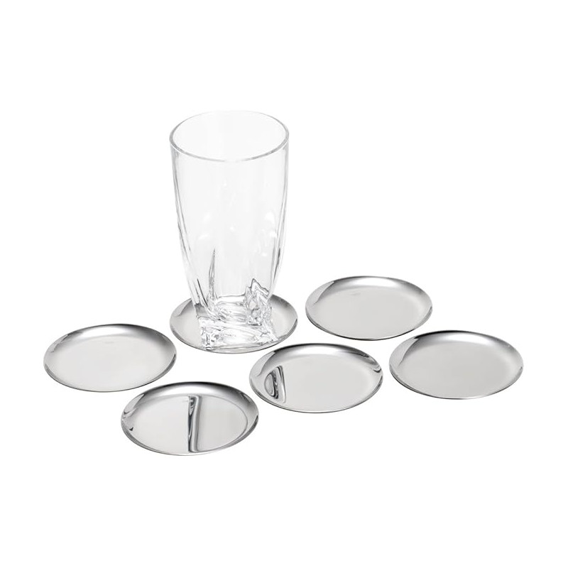 Porta Copo Aço Inox 8,9 CM