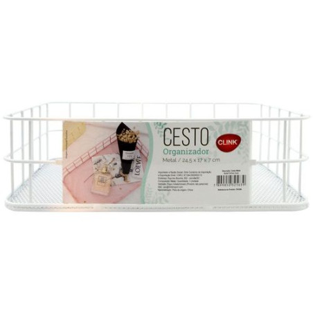 Cesto Organizador 24.5X17X7 CM