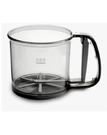Polvilhador Inox e plastico com Gatilho