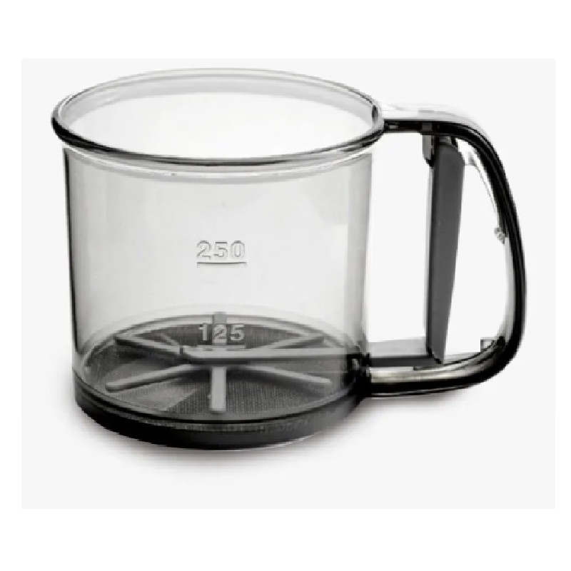 Polvilhador Inox e plastico com Gatilho