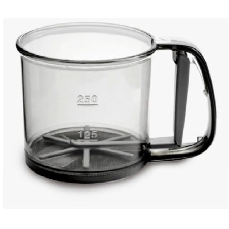 Polvilhador Inox e plastico com Gatilho