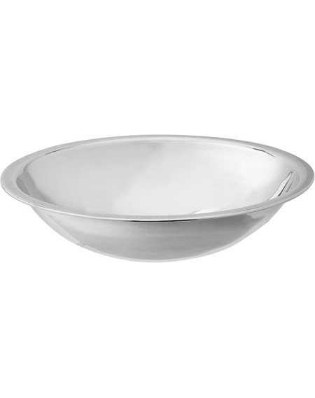 Tigela funda aço inox 32 cm - Loja Apolo
