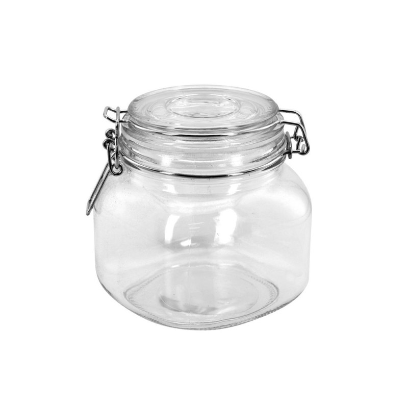 Pote de vidro hermetico 750 ml - Loja Apolo