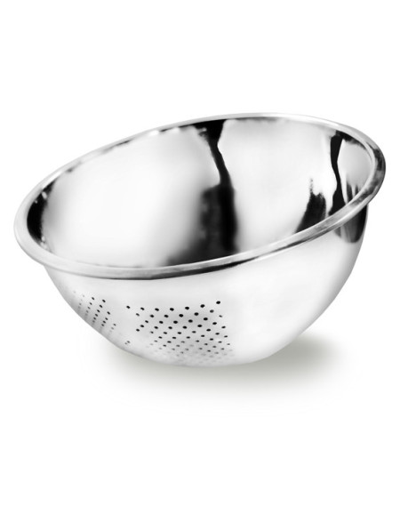 Escorredor de arroz aço inox - Loja Apolo