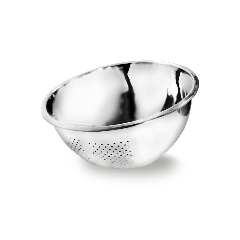 Escorredor de arroz aço inox - Loja Apolo
