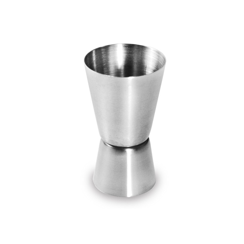 Copo medidor inox com 2 capacidade 40ml / 20ml - Loja Apolo