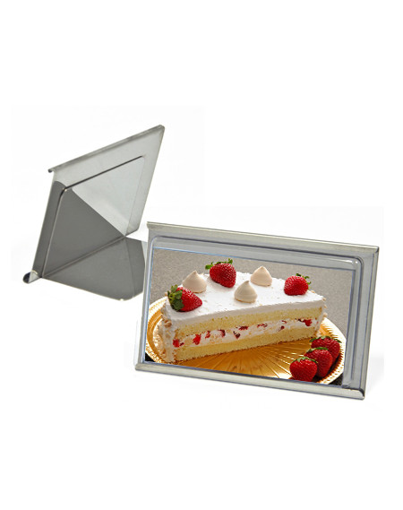 Display inox 8 X 5,2 X 4,5 cm - Loja Apolo