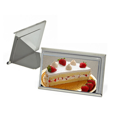 Display inox 8 X 5,2 X 4,5 cm - Loja Apolo