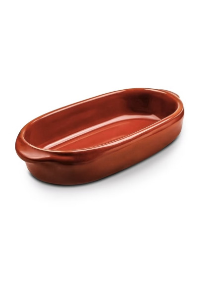 Assadeira oval marrom nº 03 1.5 litros - Loja Apolo