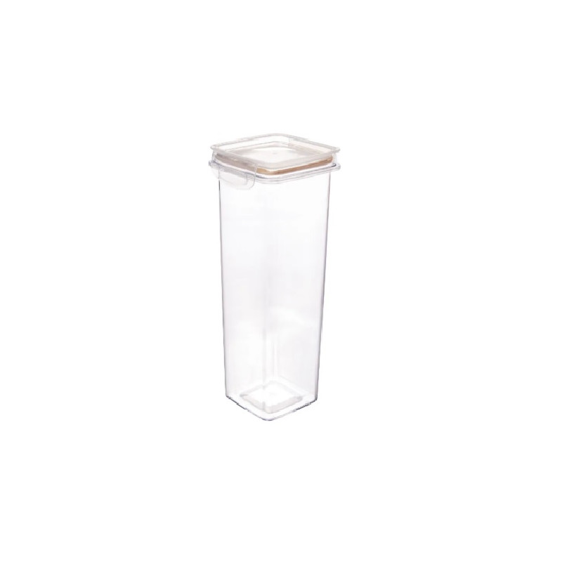 Porta mantimento com trava 1.6 litros cristal - Loja Apolo
