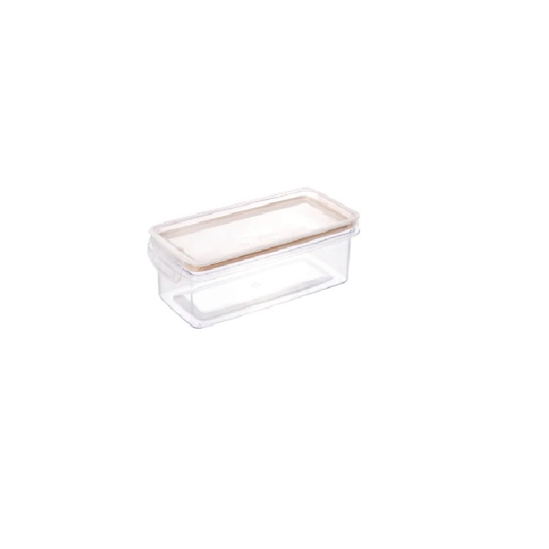 Porta mantimento com trava 800ml cristal - Loja Apolo